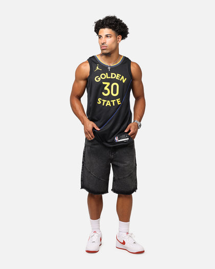 Nike Stephen Curry Golden State Warriors #30 Statement Edition 2024/25 Nike Dri-Fit NBA Swingman Jersey Black