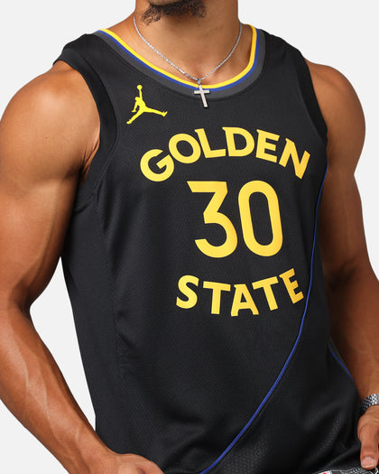 Nike Stephen Curry Golden State Warriors #30 Statement Edition 2024/25 Nike Dri-Fit NBA Swingman Jersey Black