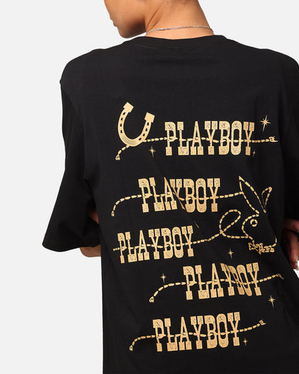 Playboy Western T-Shirt Black