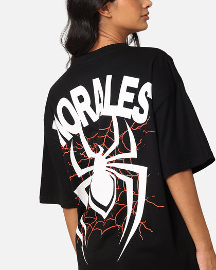 Goat Crew Marvel Spider-Man Y2K Miles T-Shirt Black