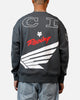 Fox Racing Honda Oversized Fleece Crewneck Dark Grey