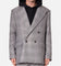 MNML Double Breasted Suit Jacket Black/Grey
