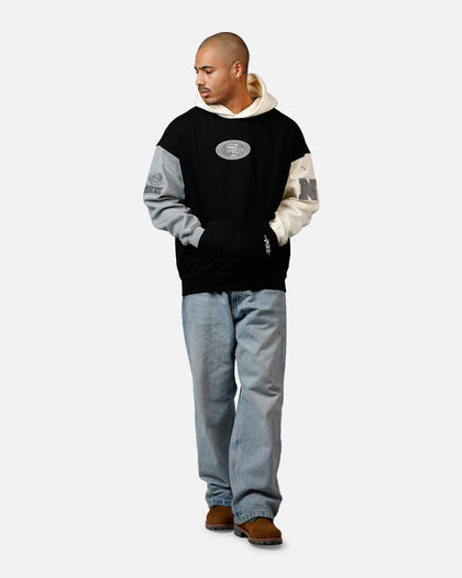Pro Standard San Francisco 49ers Reverse French Terry Hoodie Black/Grey