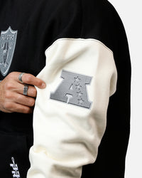 Pro Standard Las Vegas Raiders Reverse French Terry Hoodie Black/Grey