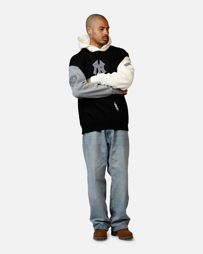 Pro Standard New York Yankees Reverse French Terry Hoodie Black/Grey