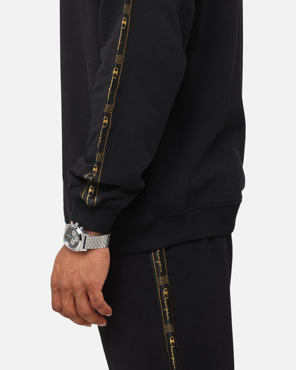 Champion Lux Taping Hoodie Black