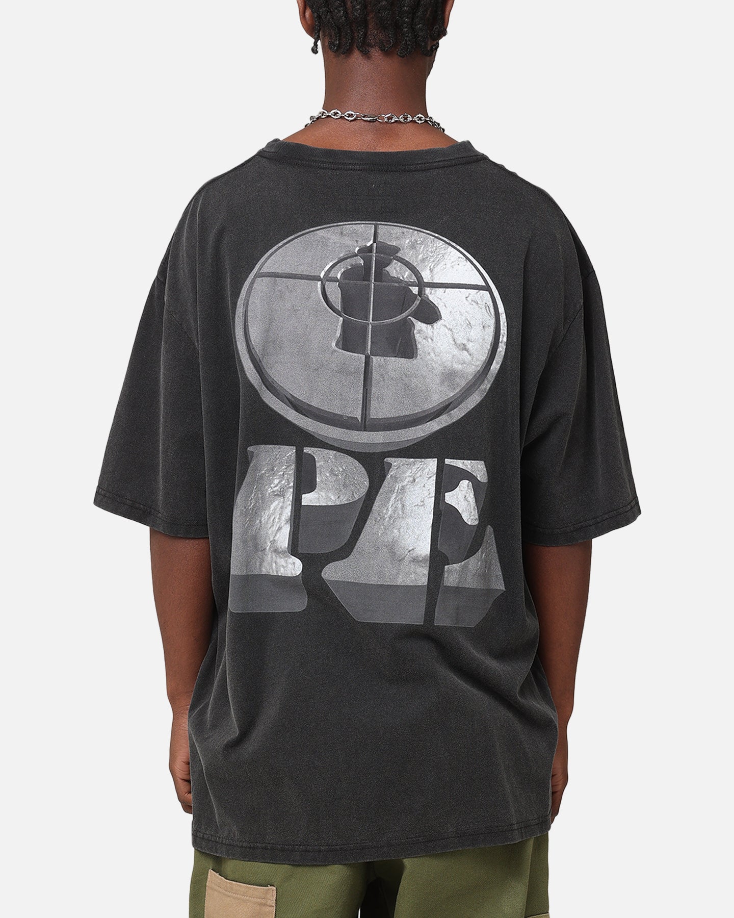 PUBLIC ENEMY❗️ Public Enemy Public Enemy T-Shirt Washed Black | Culture Kings NZ
