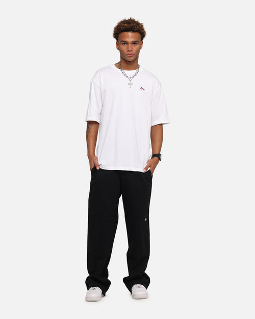 Jordan Brand Sneaker Patch Crewneck T-Shirt White/Varsity Red