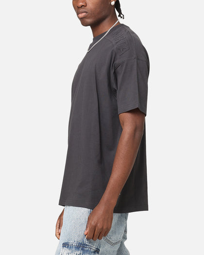Saint Morta Emboss Boxy T-Shirt Dark Grey