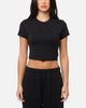 Nike Women's Sportswear Chill Knit Crop T-Shirt Black/Black