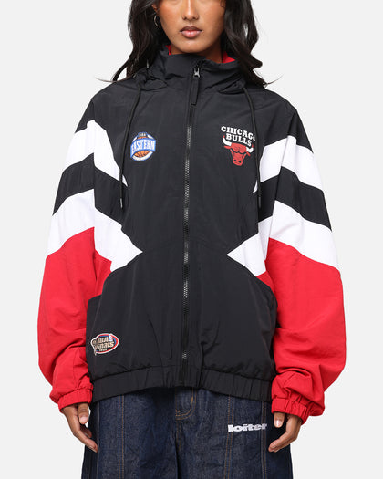 Mitchell & Ness Chicago Bulls Spray Jacket Black/Red