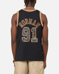 Mitchell & Ness Chicago Bulls Dennis Rodman 'Wilderness' 98 Swing Jersey Black