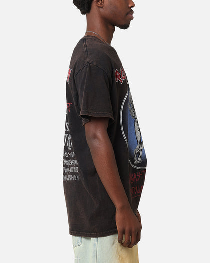 Iron Maiden Unleash Tour Vintage T-Shirt Black Vintage