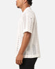Saint Morta Crochet Button Up Shirt Off White