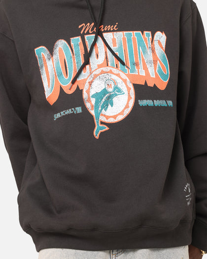 Mitchell & Ness Miami Dolphins Arch Hoodie Faded Black