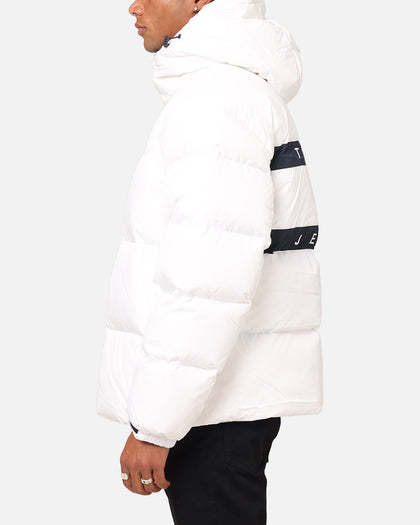 Tommy Jeans TJM Flag Back Puffer Jacket White