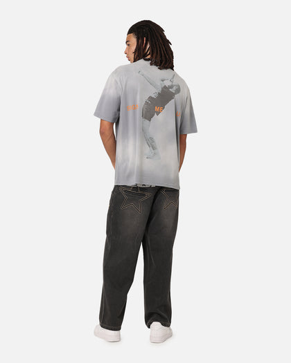 Post Malone Sign Me Up T-Shirt Sun Washed Blue