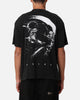 Goat Crew Alien Horror Vintage T-Shirt Black Acidwash