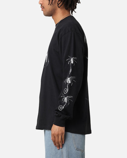 Goat Crew Aliens Long Sleeve T-Shirt Black