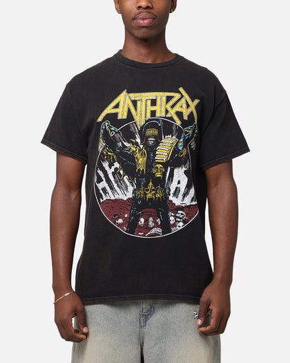 Anthrax ATL World Tour T-Shirt Black Vintage