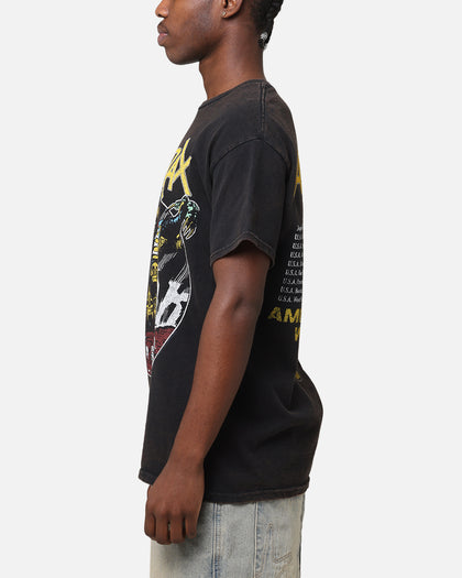 Anthrax ATL World Tour T-Shirt Black Vintage