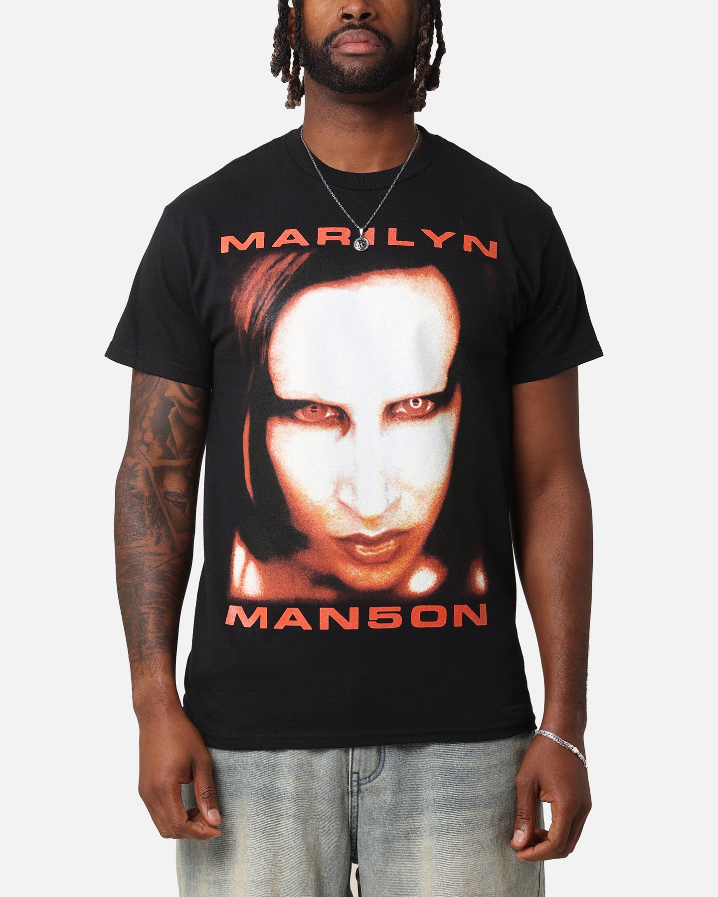 Marilyn Manson Bigger Than Satan T-Shirt Black | Culture Kings NZ