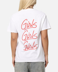 Motley Crue Girls Girls Girls T-Shirt White Vintage
