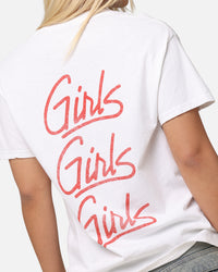 Motley Crue Girls Girls Girls T-Shirt White Vintage