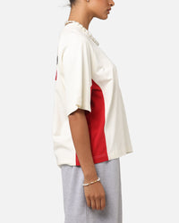 Loiter Daytona Panel T-Shirt White/Pink