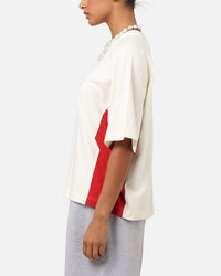 Loiter Daytona Panel T-Shirt White/Pink