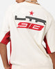 Loiter Daytona Panel T-Shirt White/Pink