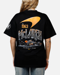 We Are The Wild Collective X Women's Mclaren 'Vegas Grad Prix 2024' T-Shirt Washed Black