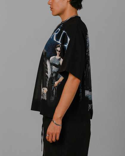 Loiter The Matrix Boxy T-Shirt Washed Black