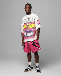Loiter Racer Box T-Shirt Off White