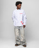 Loiter Solar Button Up Shirt Blue Pin Stripe