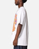 X-Large XL Burning T-Shirt Solid White