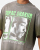 Tupac Never Change Sunfade T-Shirt Vintage Olive