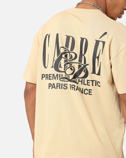 Carre Top Team T-Shirt Stone
