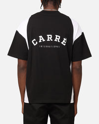 Carre Panelled Oversized T-Shirt Black/White