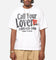 Market Call Your Lover T-Shirt White
