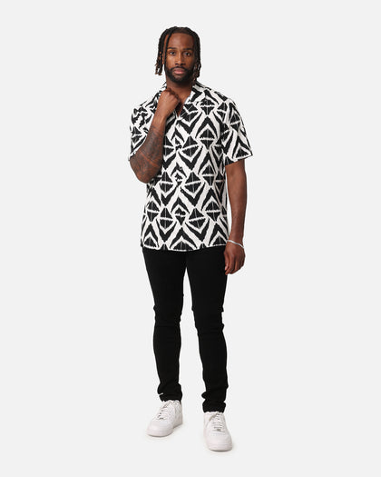 XXIII Aztec Button Up Shirt Black/White