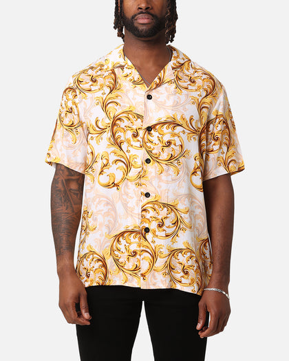 XXIII Royalty Button Up Shirt Gold