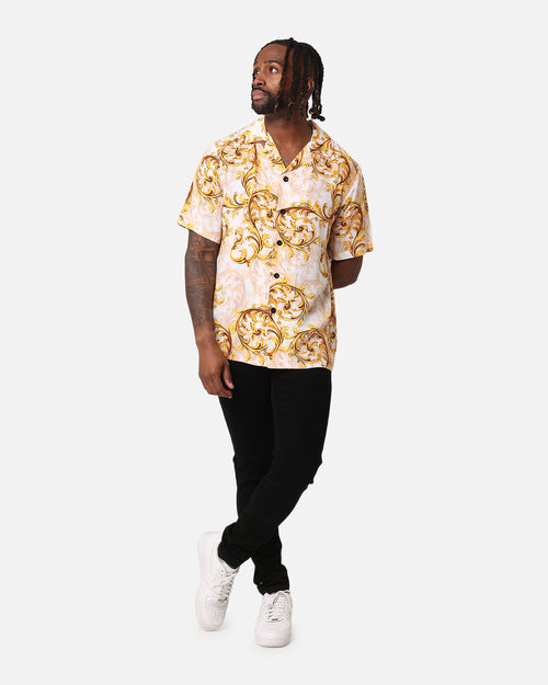 XXIII Royalty Button Up Shirt Gold