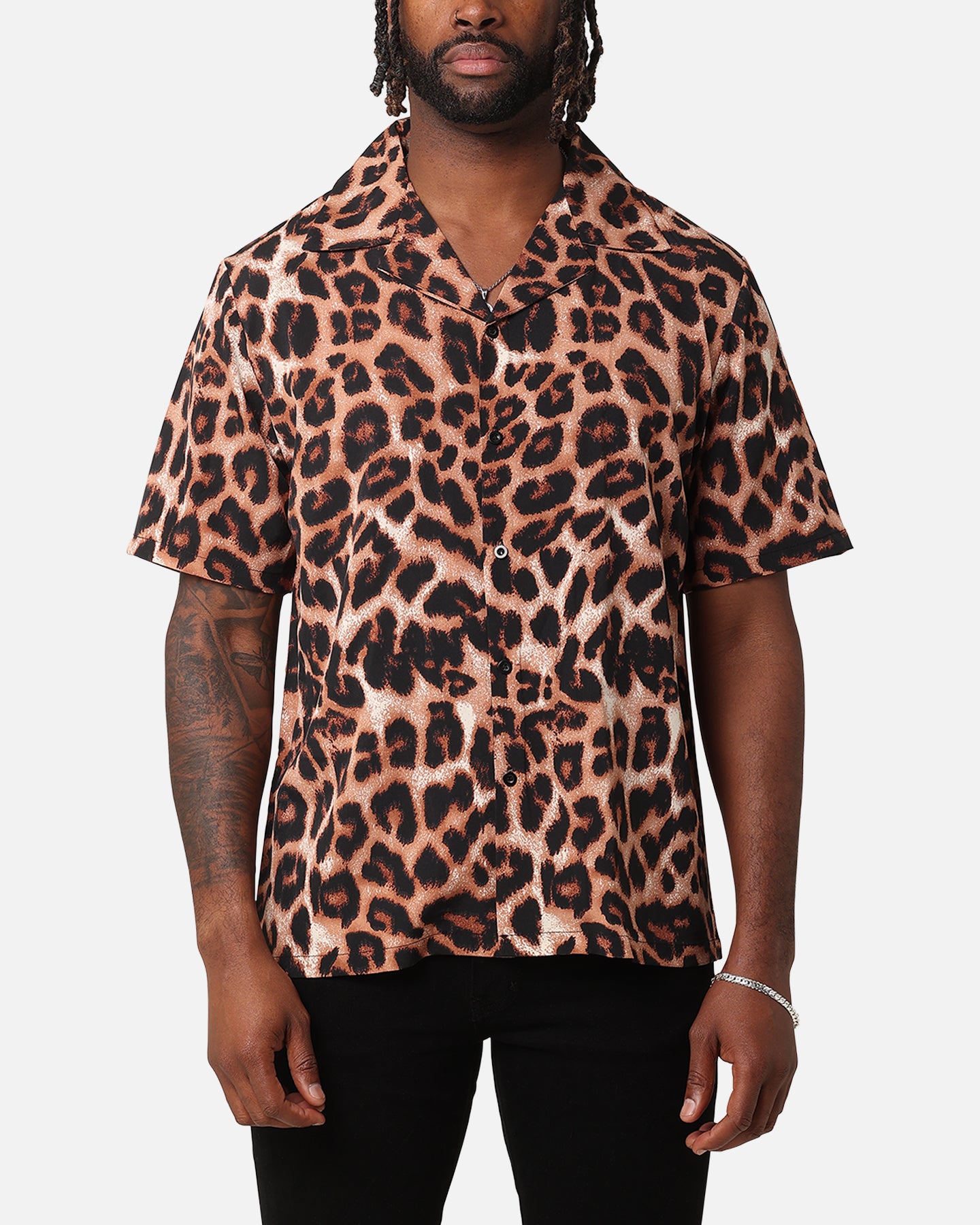 XXIII Leopard Button Up Shirt Leopard | Culture Kings NZ