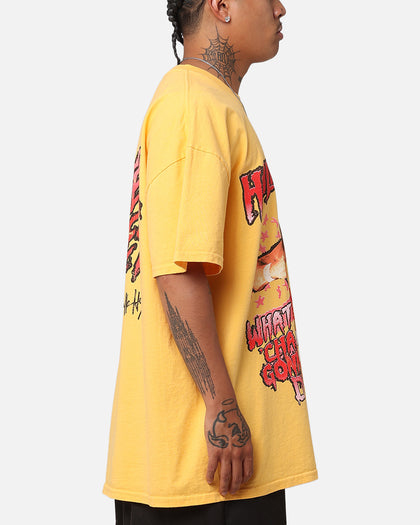 Culture Kings X WWE Hulk Hogan Hulk Heavyweight T-Shirt Yellow