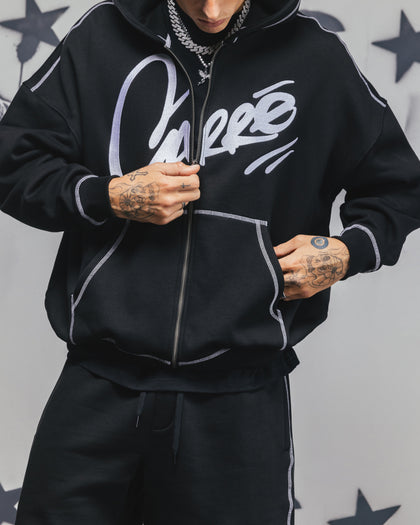 Carre Corrupt Hoodie Black