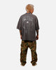 Saint Morta Baptista Mock Neck T-Shirt Washed Charcoal