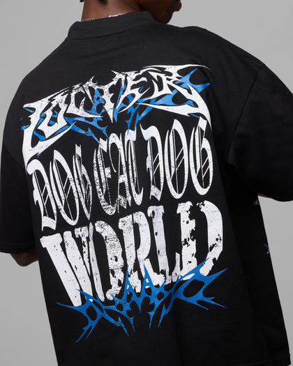 Loiter Dog Eat Dog Vintage T-Shirt Black
