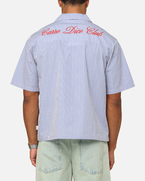 Carre Dice Club Button Up Shirt Pinstripe