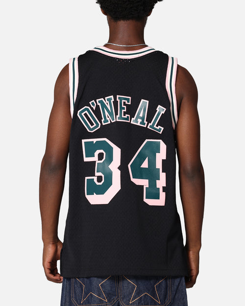 Mitchell & Ness Los Angeles Lakers Shaquille O'Neal 'Deep Emerald' Swing Jersey Black
